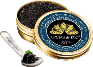 Trứng cá tầm Caviar de Duc (hộp 50gram)